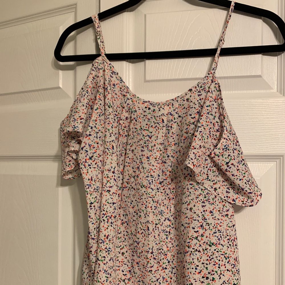 Cold shoulder top